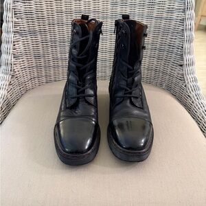 Stylish Black Combat Boots for Women